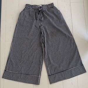 Zara Gingham Culottes, XS